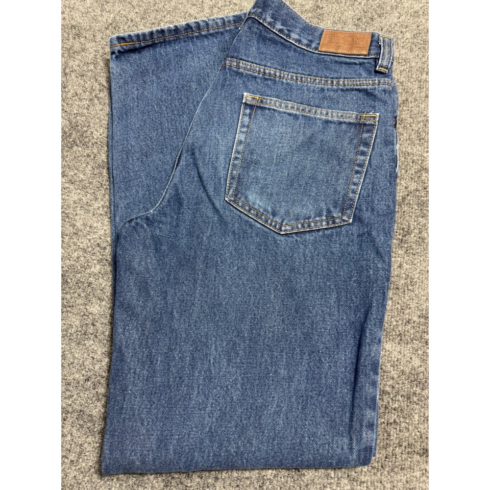 Kirkland Signature Jeans Mens 32x32 Blue Straight Classic 5-Pocket‎ Denim Work